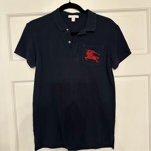 Burberry children short sleeve polo shirt